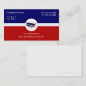 Cartes de visite patriotiques (Devant / Derrière)