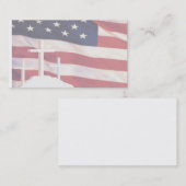 Cartes de visite patriotiques/chrétiens (Devant / Derrière)