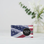 Cartes de visite patriotiques électriciens (Debout devant)