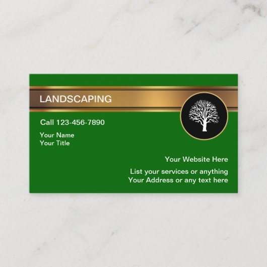 Cartes de visite paysagers (Devant)