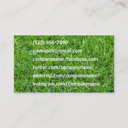 Cartes de visite paysagers (Dos)