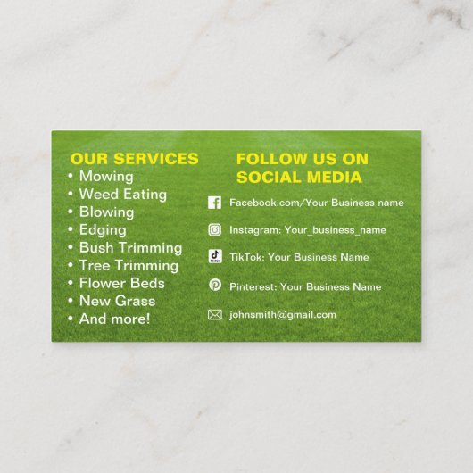 Cartes de visite paysagers (Dos)