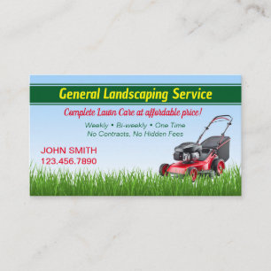 Cartes de visite paysagers