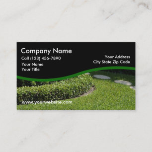 Cartes de visite paysagers