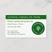 Cartes de visite paysagers (Devant)