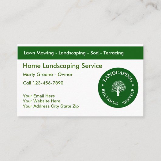 Cartes de visite paysagers (Devant)