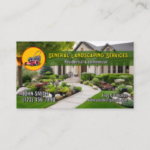 Cartes de visite paysagers