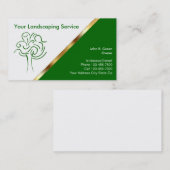 Cartes de visite paysagers (Devant / Derrière)