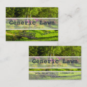 Cartes de visite paysagers (Devant / Derrière)