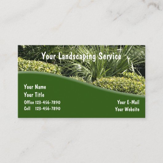 Cartes de visite paysagers (Devant)