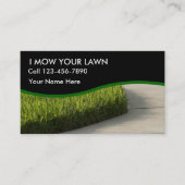 Cartes de visite paysagers simples (Devant)