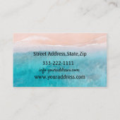 Cartes de visite pédicure et manucure (Dos)