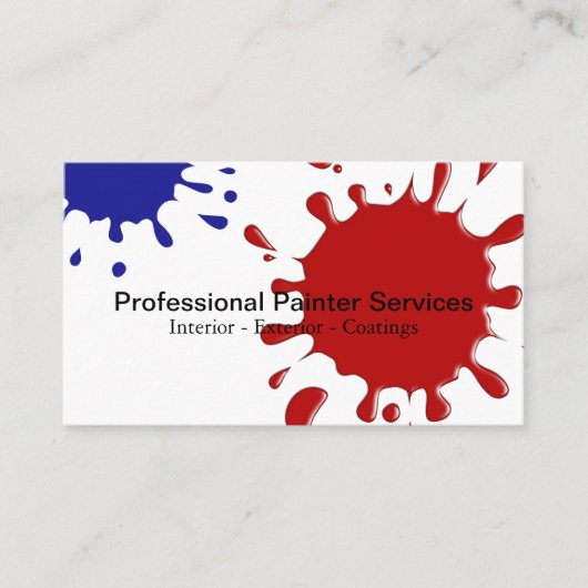 Cartes de visite peintres (Devant)