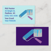 Cartes de visite peintres (Devant / Derrière)