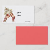 CARTES DE VISITE - PERSONNALISABLE - CLOWN - VICTO (Devant / Derrière)