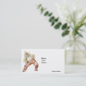CARTES DE VISITE - PERSONNALISABLE - CLOWN - VICTO (Debout devant)