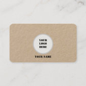 Cartes de visite personnalisables (Dos)