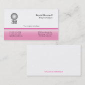 Cartes de visite personnalisables avec logo (Devant / Derrière)