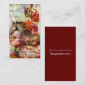 Cartes de visite personnalisables d'art numérique (Devant / Derrière)