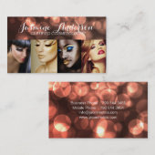 Cartes de visite personnalisables de Cosmetologist (Devant / Derrière)