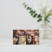 Cartes de visite personnalisables de Cosmetologist (Debout devant)