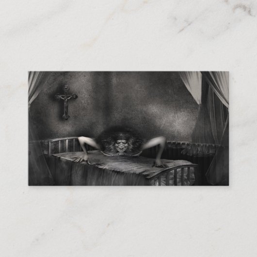 Cartes de visite personnalisables de Halloween (Devant)