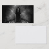 Cartes de visite personnalisables de Halloween de (Devant / Derrière)