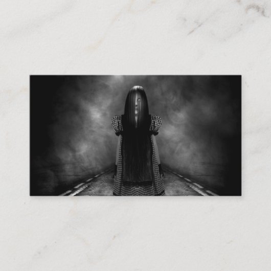 Cartes de visite personnalisables de Halloween de (Devant)