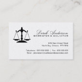 Cartes de visite personnalisables de mandataire (Dos)