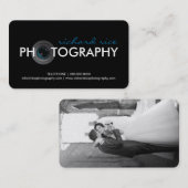 Cartes de visite personnalisables de photographe (Devant / Derrière)