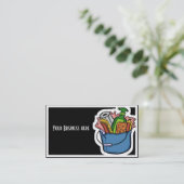 Cartes de visite personnalisables de service de (Debout devant)