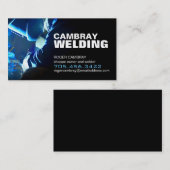 Cartes de visite personnalisables de soudure (Devant / Derrière)