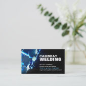 Cartes de visite personnalisables de soudure (Debout devant)