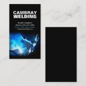 Cartes de visite personnalisables de soudure (Devant / Derrière)