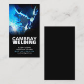 Cartes de visite personnalisables de soudure (Devant / Derrière)
