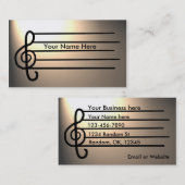 Cartes de visite personnalisables de stagelight de (Devant / Derrière)