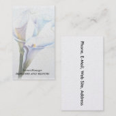 CARTES DE VISITE PERSONNALISABLES DE ZANTEDESCHIAS (Devant / Derrière)