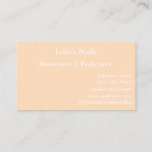 Cartes de visite personnalisables du technicien d' (Dos)