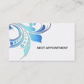 Cartes de visite personnalisables élégants (Dos)