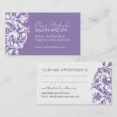 Cartes de visite personnalisables élégants (Devant / Derrière)