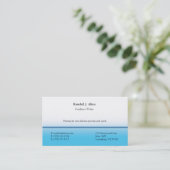 Cartes de visite personnalisables par MDillon Desi (Debout devant)