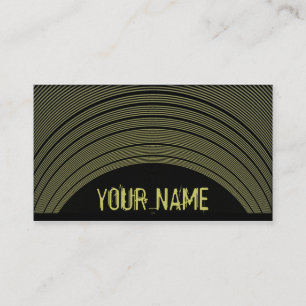 Cartes de visite personnalisables Sound Waves