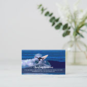 Cartes de visite personnalisables surfants de (Debout devant)
