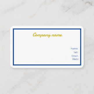 Cartes de Visite Personnalisées