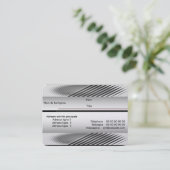 cartes de visite personnalisées (Debout devant)