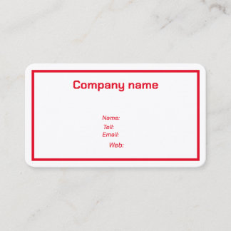 Cartes de Visite Personnalisées