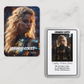 Cartes de visite personnalisées | Cartes commercia (Devant / Derrière)