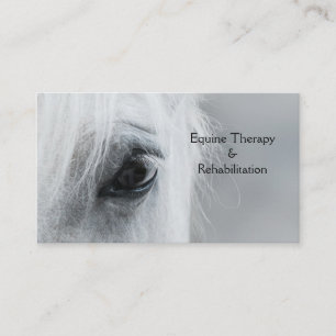 Cartes de visite personnalisées Platinum Equine