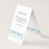 Cartes de visite personnalisés (Dos)