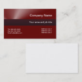 Cartes de visite personnalisés (Devant / Derrière)